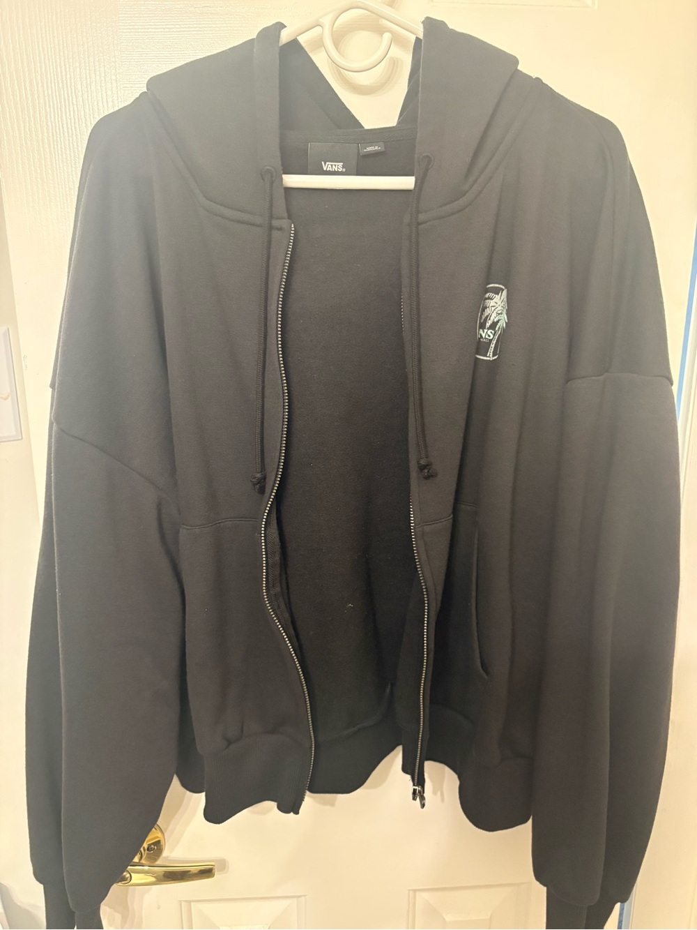 Vans Black Full-Zip Hoodie Jacket